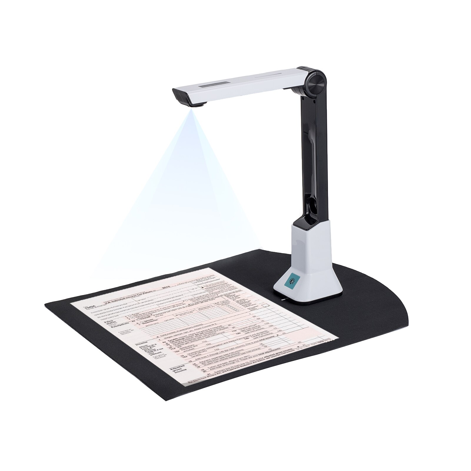 USB 2.0 Convenient 8 Million Pixel A4 Format High-definition Document High-speed Scanner Document Camera Bracket