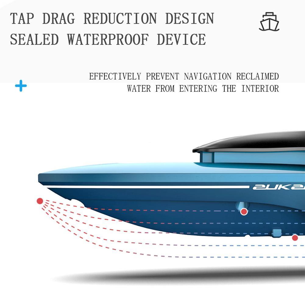 Mini Remote Control High Speed Speedboat Boat USB Rechargeable Model Aquatic Boy Outdoor Game Toy