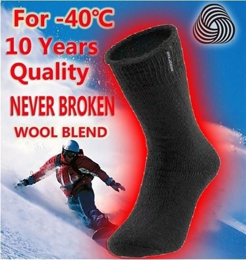 Mens Winter Extra Dikke Thermische Sport Mode Winter Boot Sokken