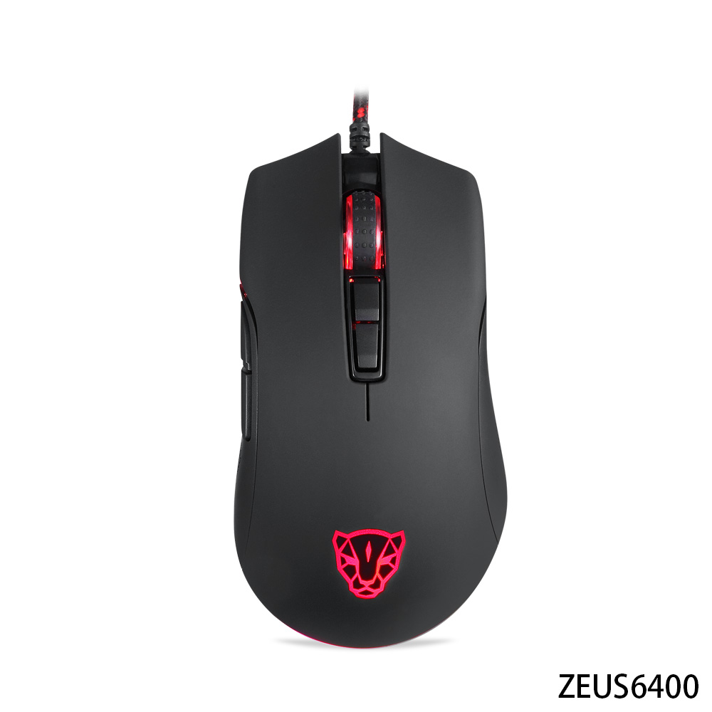 Motospeed V70 Wired Gaming Mouse Lightweight RGB Backlight 7 Keys Macro Programming Optical Sensor Mouse Gamer For PC Laptop: Dark Grey