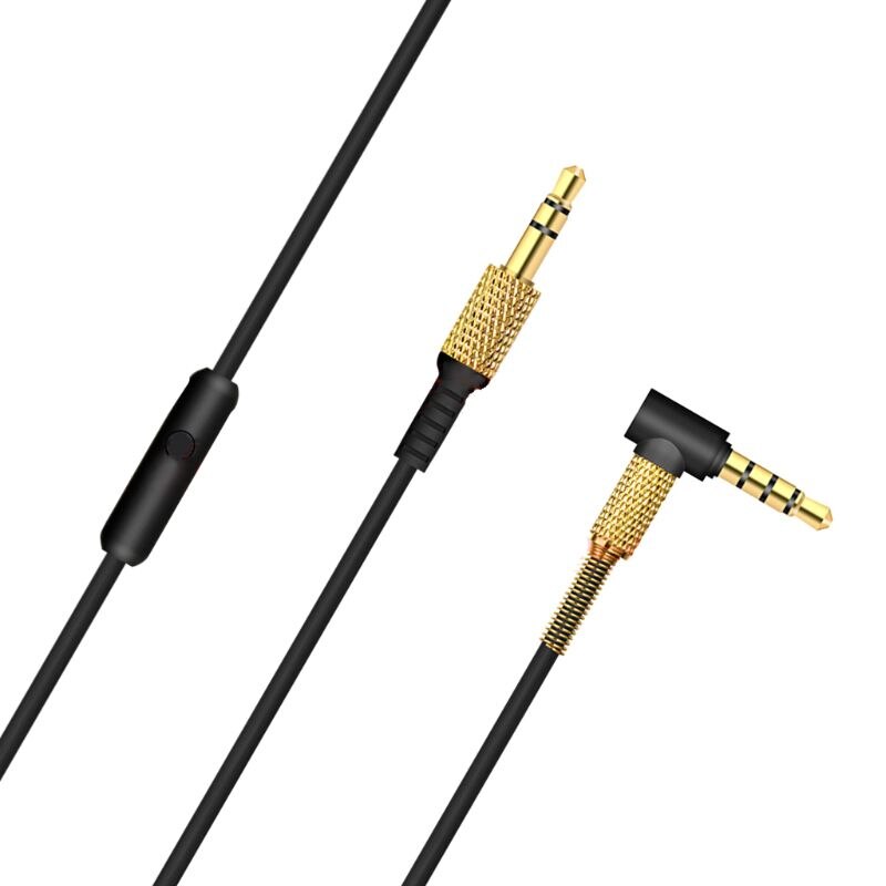 Vervanging Audio Kabel Voor Marshall Major Ii Monitor Mid Hoofdtelefoon Cord Met Mic &amp; Volume Controle Remote
