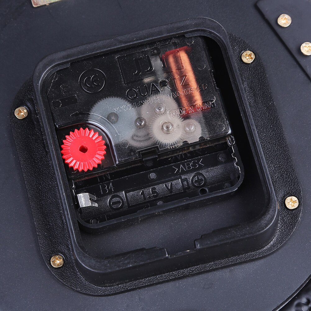 Rhinestone Inlaid 3D Silent Quartz Wall Clock Home Bedroom Hanging Decor Round clock with rhinestone decorate