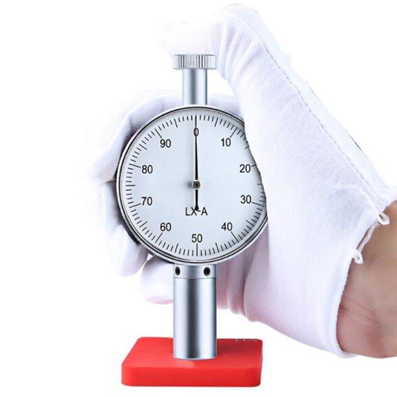 Dial Hardness Tester Hardness Tester Penetration Gauge Hardness Tester for Plastic Leather Rubber Multi-Resin