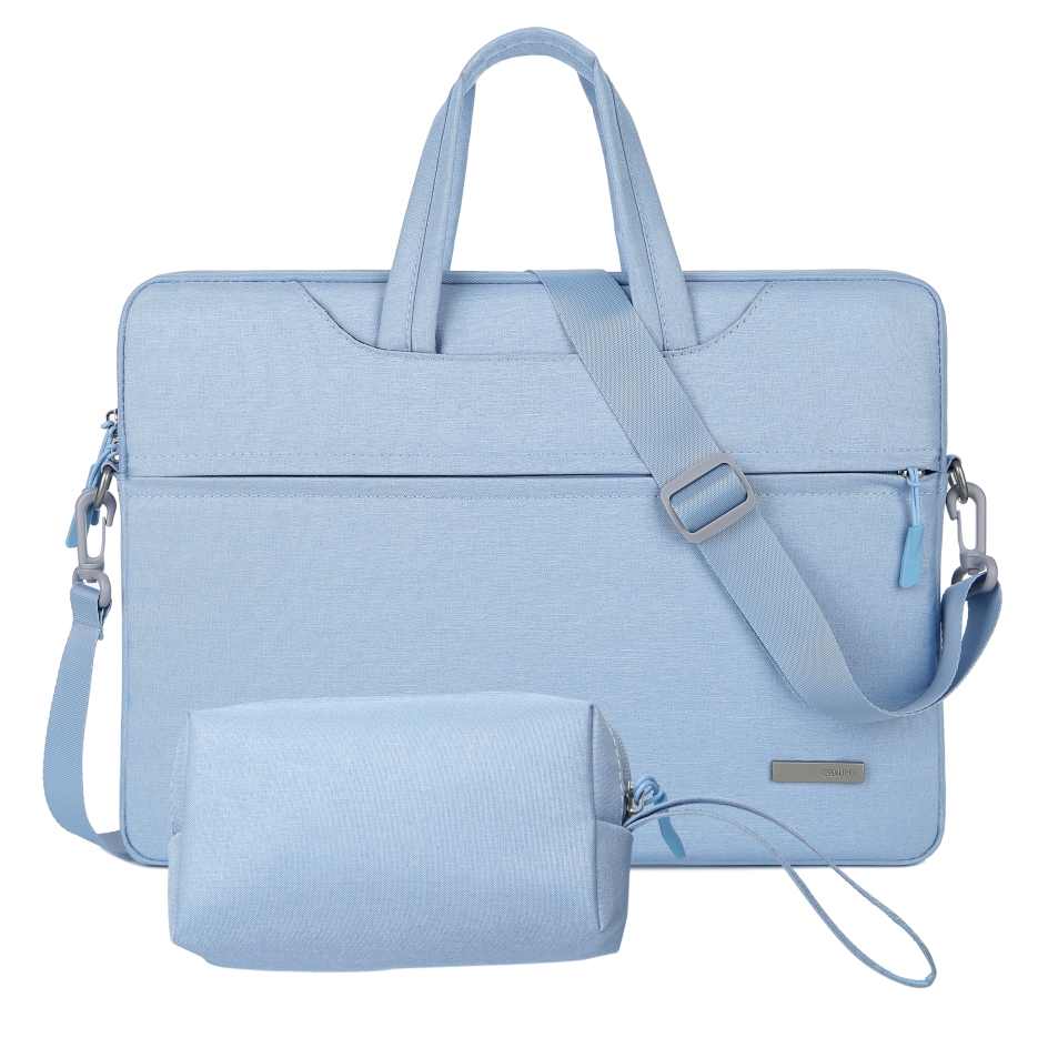 Torba na laptopa Etui 12 13,3 15,6 14 cali Torba na notebooka na ramię Do Macbook Air Pro M1 M2 Lenovo Dell Huawei Torebka Teczka: 15" / Ciemnoniebieski