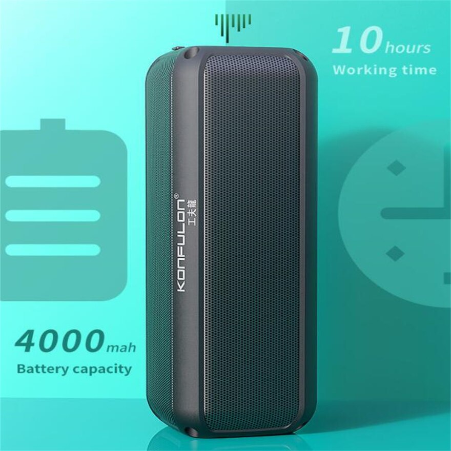 Wasserdichter lautsprecher, 4000- mah-powerbank, radio, usb-stereo-bluetooth-musikbox, soundbar, outdoor-lautsprecher, tragbare audio-taschenlampe