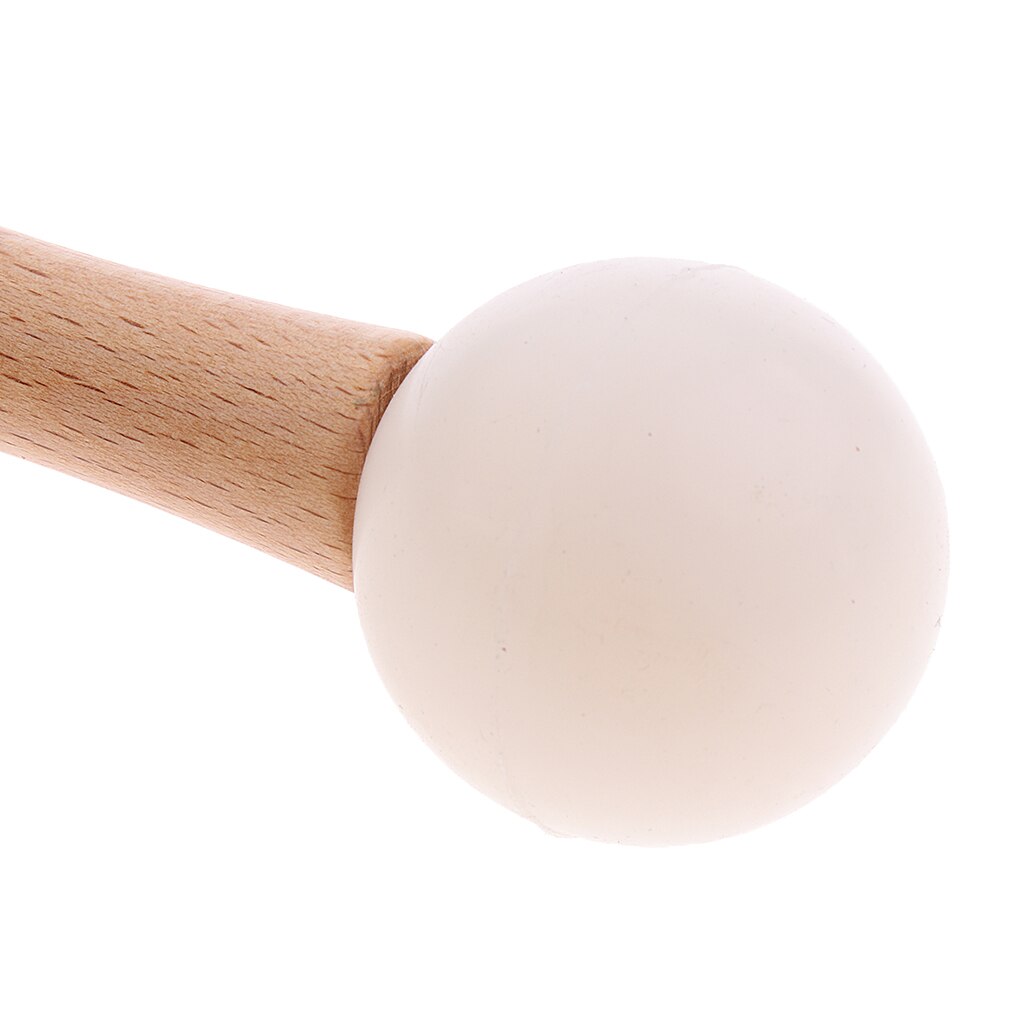 Tooyful Gummi Holz Hammer Tibetischen Klangschalen für Schlagzeug Teile