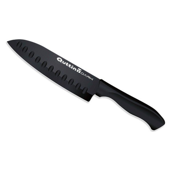 Santoku kniv quttin mørk  (17 cm)