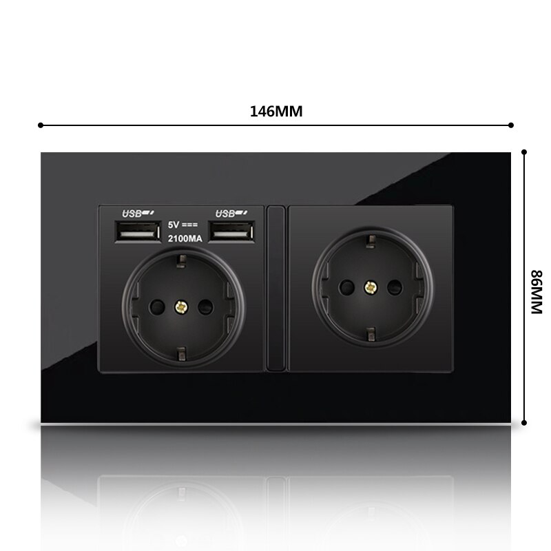 Multi Stopcontact Pssrise Standaard Muur Multi-Frame Power Stopconta... – Grandado
