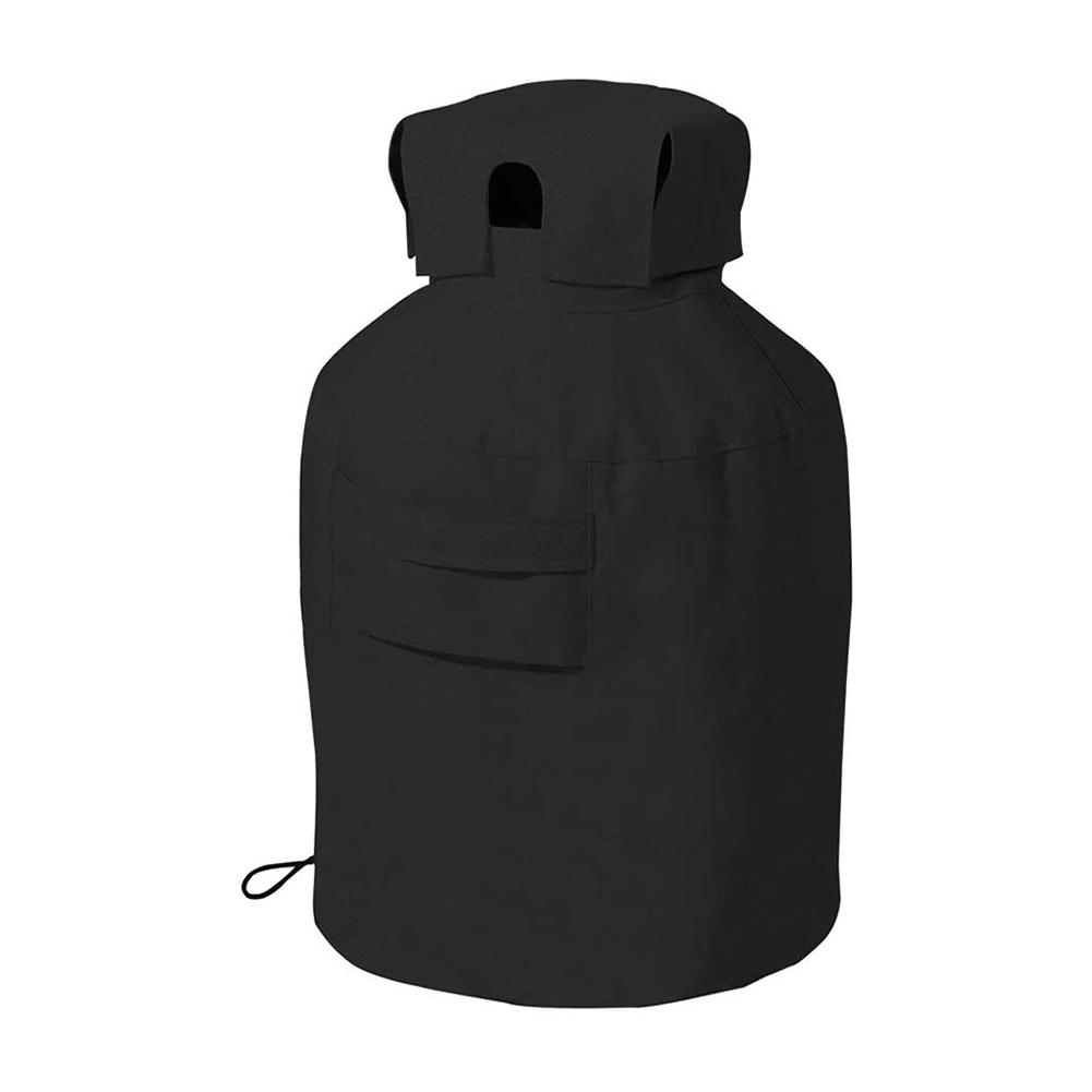 Propaan Tank Cover Zware Weerbestendig Gas Kan Cover Voor Buiten Zwart