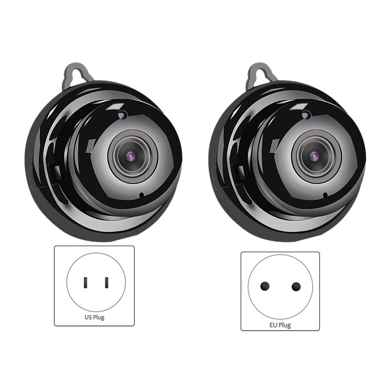 K3 Ronde 1080P Bewakingscamera Mini Camera Bewegingsdetectie 1080P Tf Card Geschikt Voor Home Shop Office