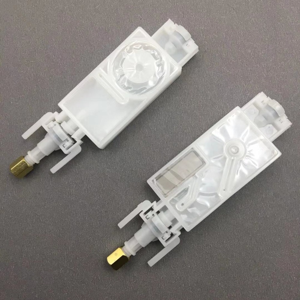 10PCS DX5 ink damper for Epson TX800 XP600 Mimaki TS3 JV33 CJV30 TS5 JV2 Galaxy inkjet printer dumper filter solvent water based: Damper and connector