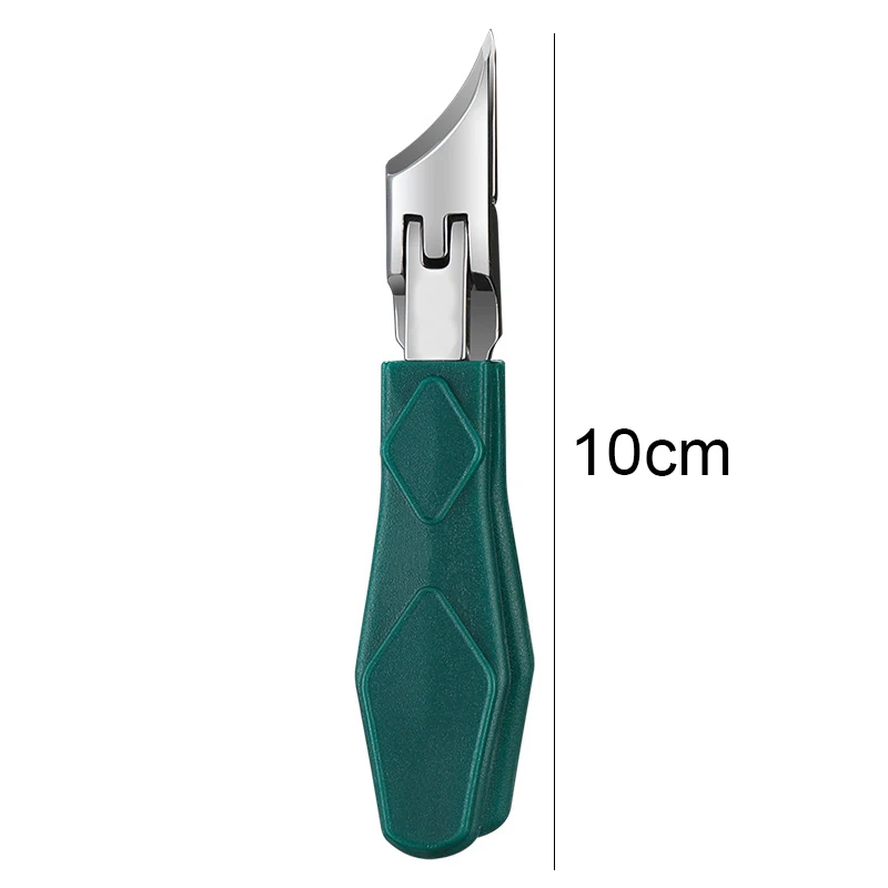 Special Anti-splash Nail Clippers ABS Ingrown Toenail Cuticle Cutter Diagonal Pliers Household Nail Trimmer Manicure Tools: Red