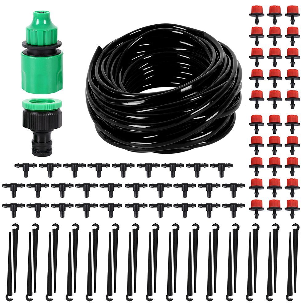 25M DIY Micro Drip Irrigation System Garden Hose D... – Grandado
