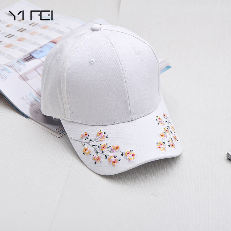 Yifei Mode Hoed Katoen Baseball Cap Pruimenbloesem Borduren Cap Hip Hop Cap Wind Herstellen Van Oude Manieren Cap Cadeaus Voor vrouw