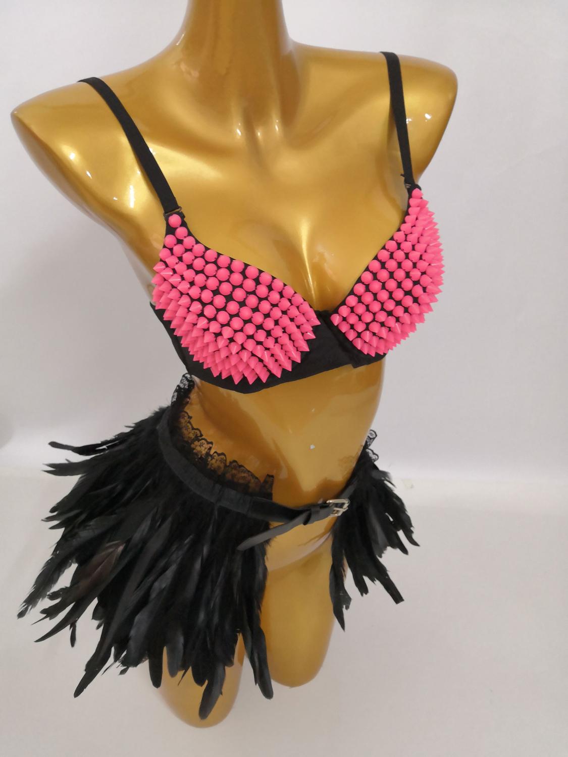Carnival Showgirl Outfit Showgirl Costume Festival Clothing Rave Outfit #CO2020001: Style C-L