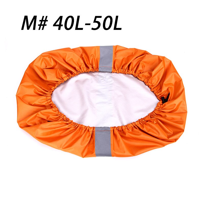 ManKaTer 30L-50L Reflecterende Camouflage Waterdicht Stofdicht Zonnebrandcrème Lichtgewicht Rugzak Regenhoes Koord Mond: M 40L-50L 05