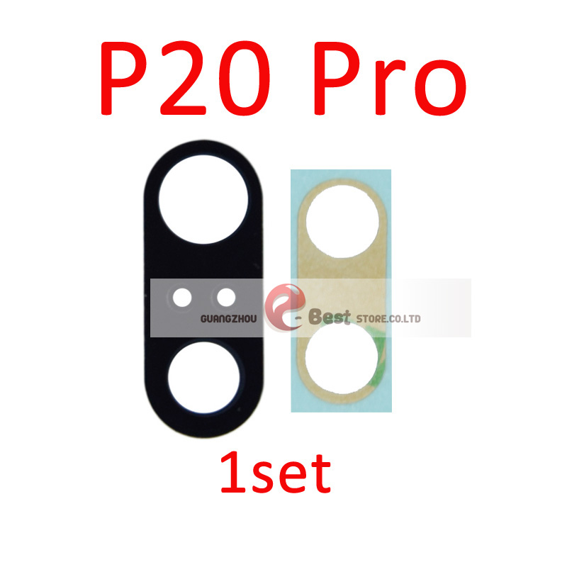 1set Rear Back Camera Glass Lens For Huawei P20 Lite P20 pro P30 With Adhesive Sticker Repair Parts: P20 pro