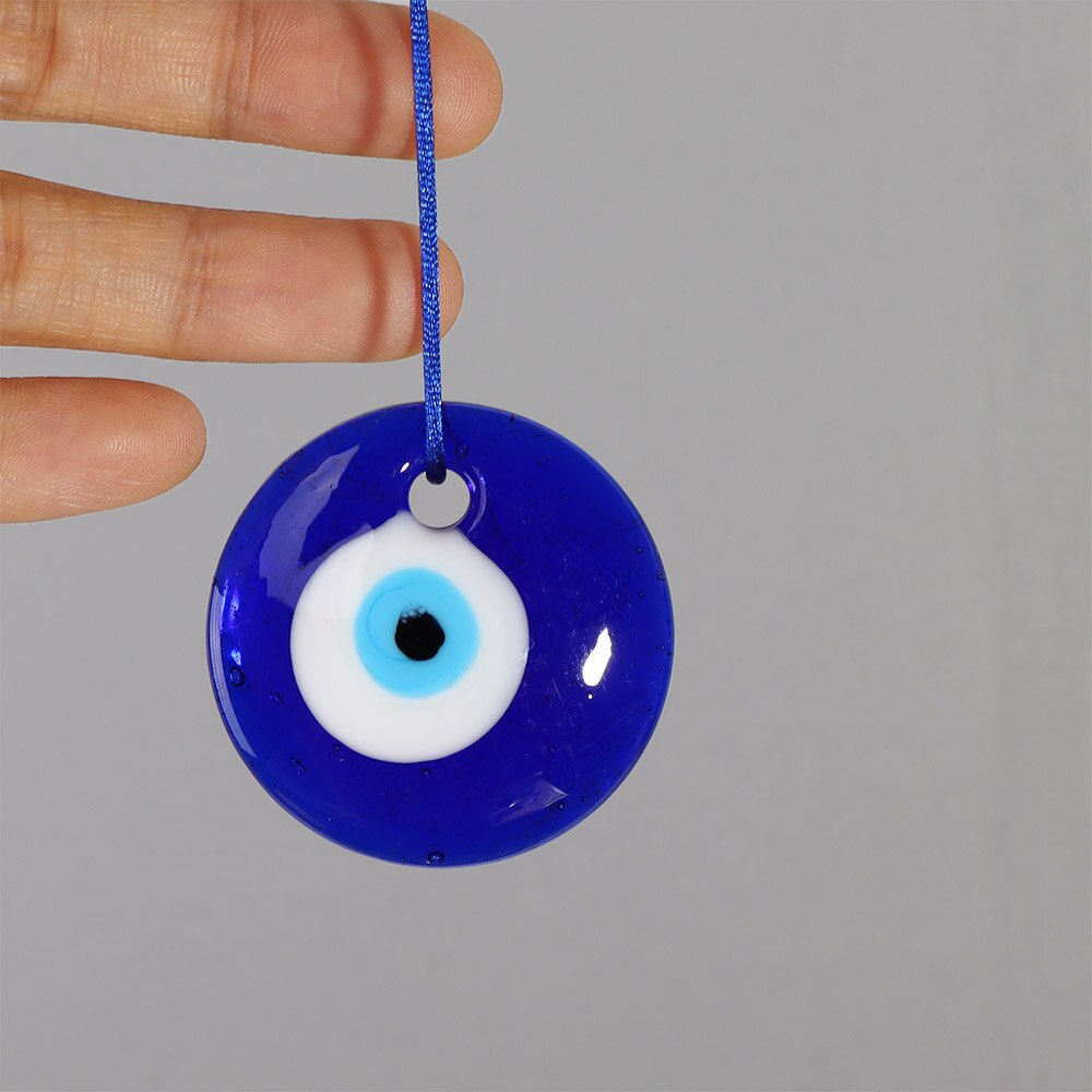 Heldig tyrkisk blå øje charme vedhæng nøglering bil nøgleringe ring til baby diy nøglering
