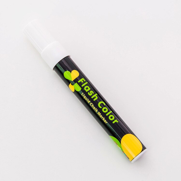 EZONE Spezielle Textmarker Stift Werbung Stift Löschbaren Whiteboard Stift Flüssigkeit Kreide Marker Pe Escolar Schreibwaren Schule Versorgung: Weiß