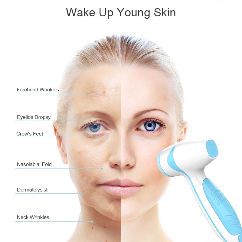 Electric Facial Cleansing Brush Ultrasonic Face Deep Cleanser Skin Pore Cleaner Face Massage Scrubber Lifting Visage