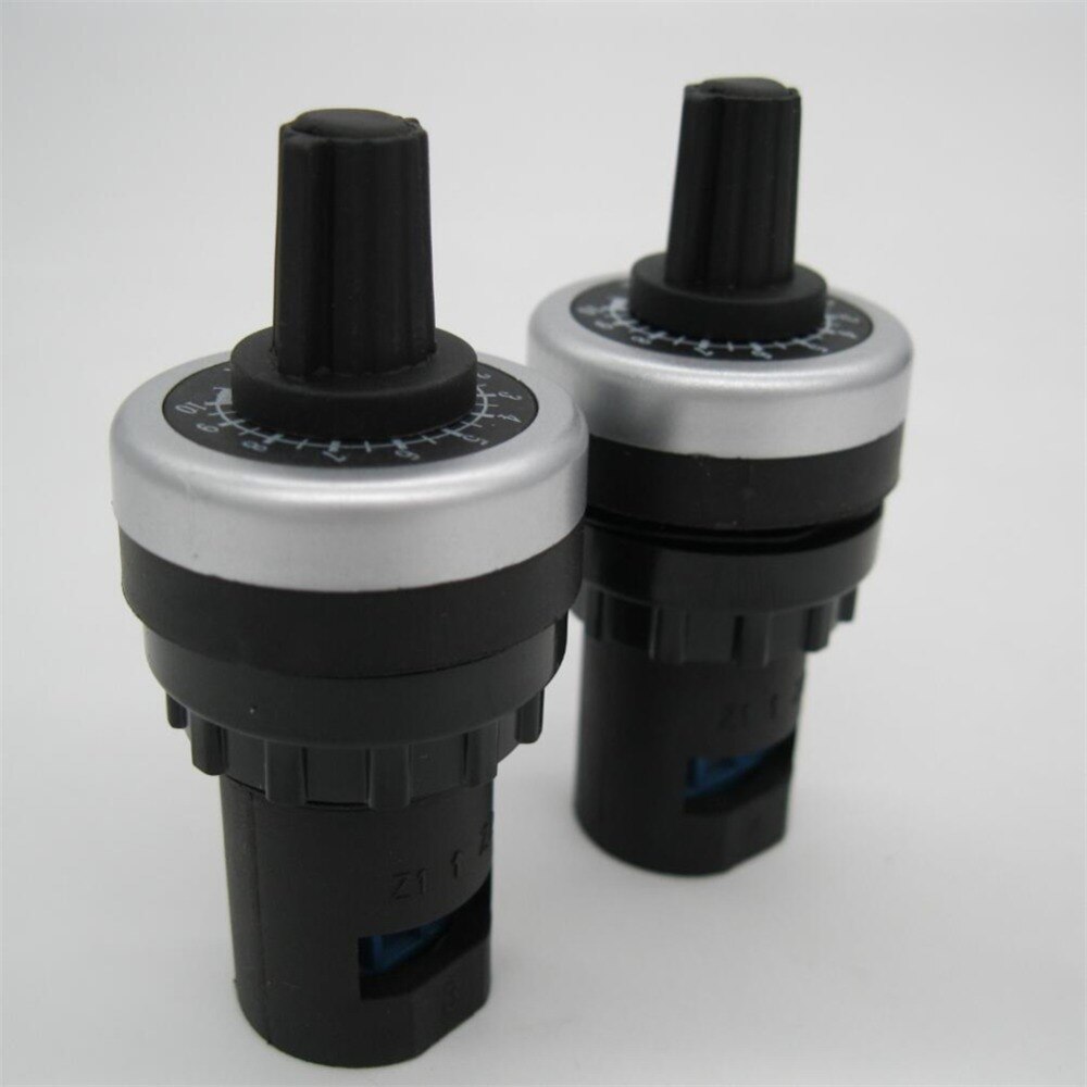 LA42DWQ-22 10K Ohm 22mm Diameter Variable Speed Drive Potentiometer vsd pot Converter Governor Inverter Resistance Switch 10K