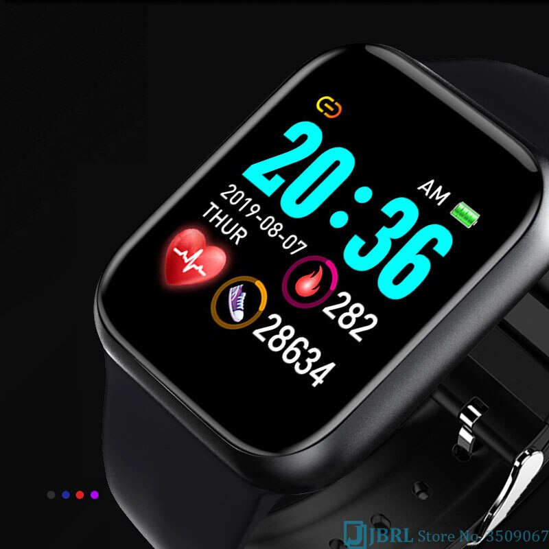 Sport aimant bracelet montre numérique pour femme hd montre-bracelet hommes led étanche montre de téléphone fréquence cardiaque horloge numérique Android IOS