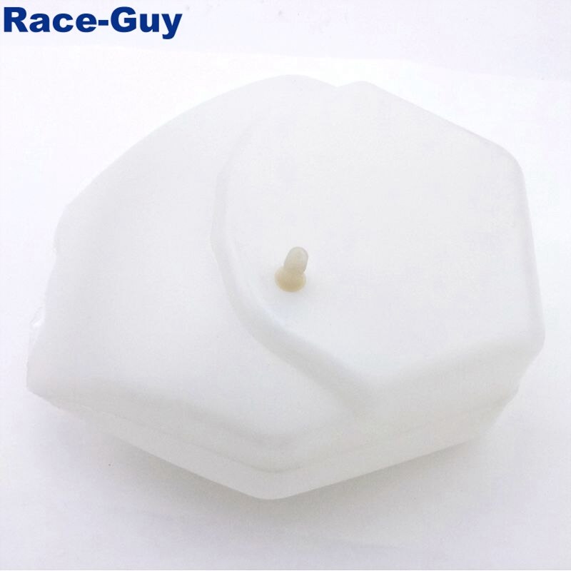 White Plastic Petrol Gas Fuel Tank For Chinese 2 Stroke 47cc 49cc Minimoto Kids Mini Moto Pocket Bike