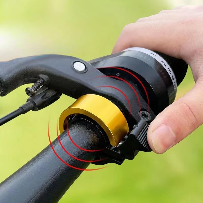 Timbre de bicicleta súper ruidoso para bicicleta de montaña, bocina Invisible Universal para adultos, accesorios para equipos de equitación