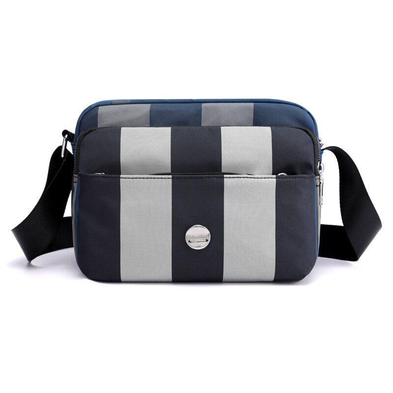 Small Shoulder Bag for Women Mini Messenger Bags Ladies Phone Pouch Tote Nylon Handbag Purse Female Crossbody Bags: Deep Blue