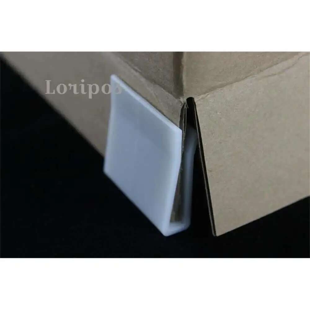 U Snap Plastic Clip Abs Injection Snap Carton Paper Board Connection Fastener Paper Cardboard Shelf Display Construction Clamp