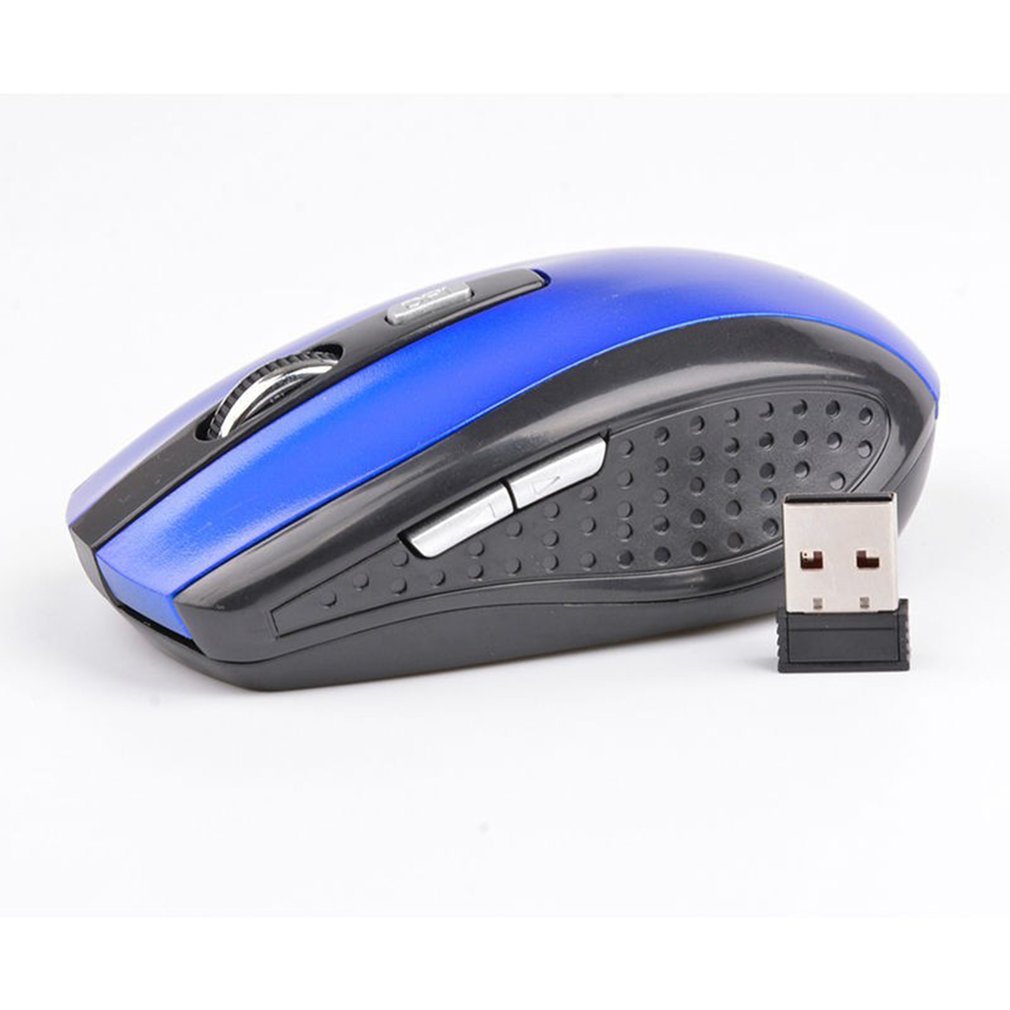 2.4GHz Wireless Mouse Adjustable DPI Mouse 6 Buttons Optical Gaming Mouse Gamer Wireless Mice with USB Receiver for Computer PC