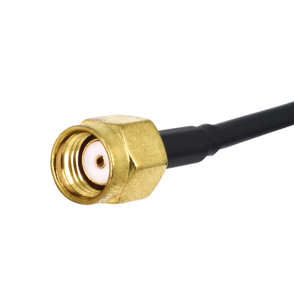 TISHRIC 9M Universal Wifi Antenna Extension Cable Male to Female RG174 RP-SMA Pure Copper Gold Plated Wi-Fi For Router Wlan