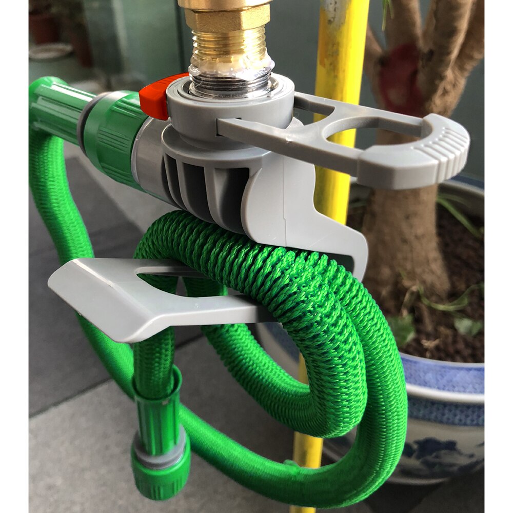 Tuin Uitbreidbaar Waterslang Flexibele Plastic Slangen Pijp Wasstraat Bloem Watering Huis Schoon 1.5M Waterleiding En Roterende gezamenlijke