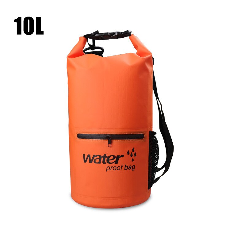 10L/20L Waterproof Swimming Bag Drifting Floating Beach Dry Backpack Boating Sack Floating Bags Rafting Backpacks Buoy Handbag: orange10L