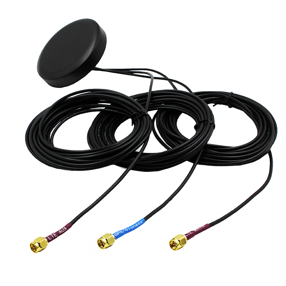 Antena zewnętrzna IP67 MIMO 4G GSM glonass, antena LTE GPS Combo dwuzakresowa antena