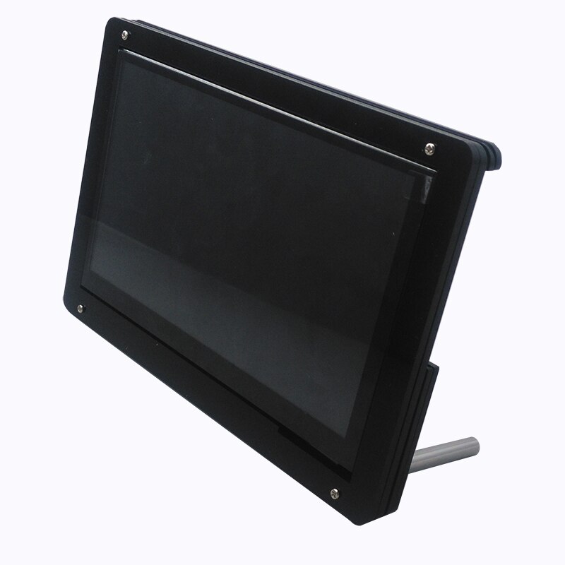 7 Inch LCD Acrylic Case Raspberry Pi 3 Model B LCD Touch Screen Display Monitor Bracket Case for Raspberry Pi 4 LCD Screen: Default Title