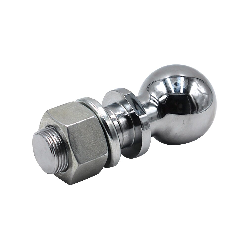 50mm Universal Tow Ball 5000LBS Durable Trailer Parts Connector Coupling Bumper Hitch Pin Tow Ball Connector for Trailer A30
