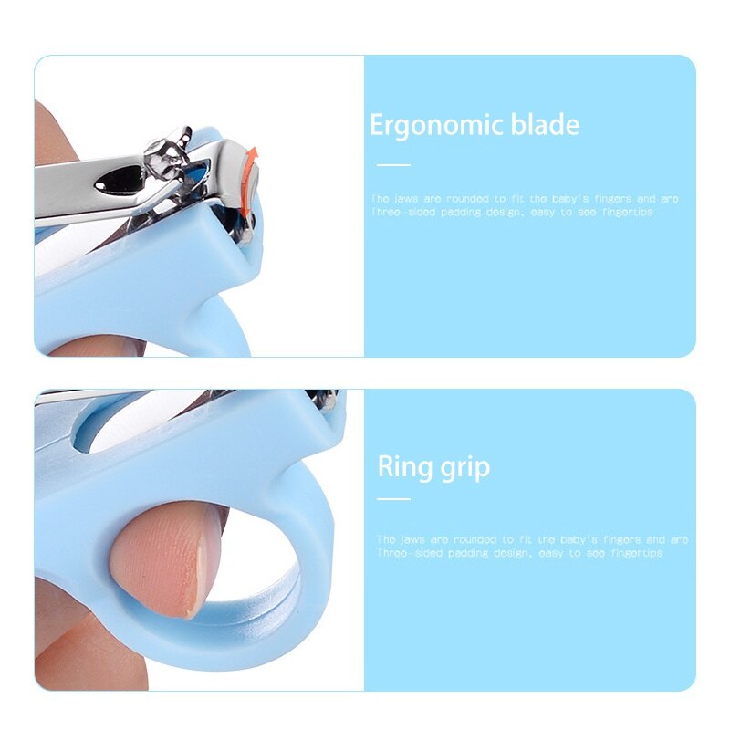 Baby Nail Clippers Safety Infant Finger Trimmer Scissors Kids Nail Cutters Shower