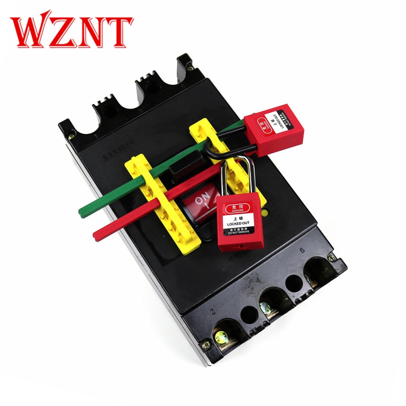 NT-L07 Adjustable Circuit Breaker Lockout Tagout Devices group breaker lockout