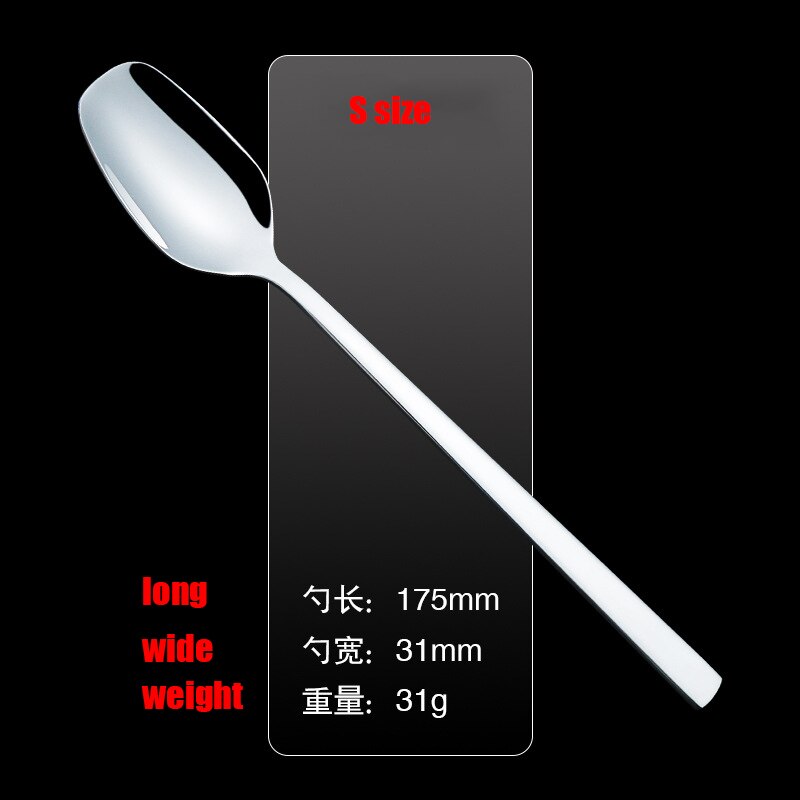 Stainless Steel Tableware Long Handle 304 stainles... – Vicedeal