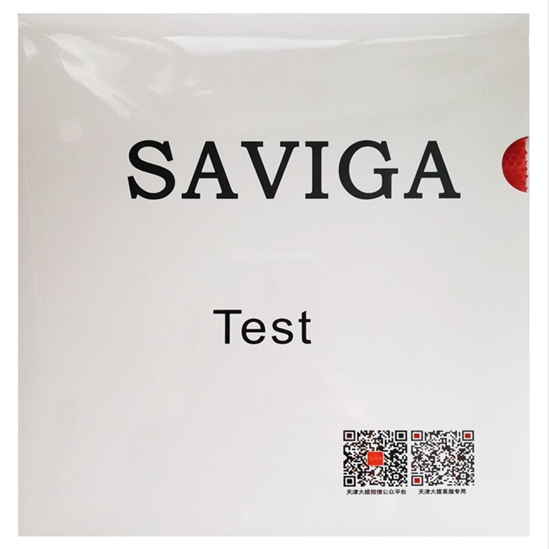 SAVIGA Test Pips Out Table Tennis Rubber Long Pimples Ping Pong Rubber without Sponge