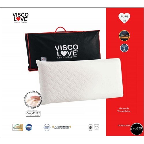 Almohada Viscoelastica Pura, 70 cms, Tejido Tencel, ref-07