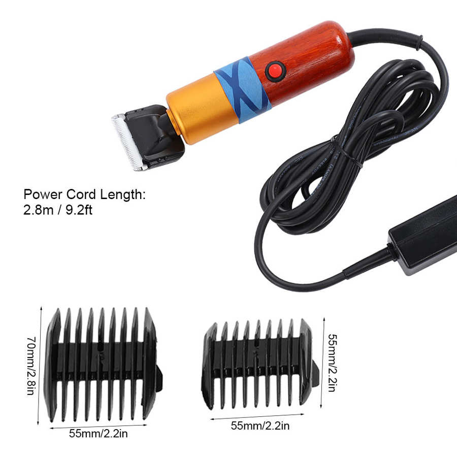 zwierzę domowe sierść psa trymer maszynka robić strzyżenia zwierząt Kot nóż maszyna golarka elektryczna nożycowa uchwyt z palisandru maszynka robić strzyżenia