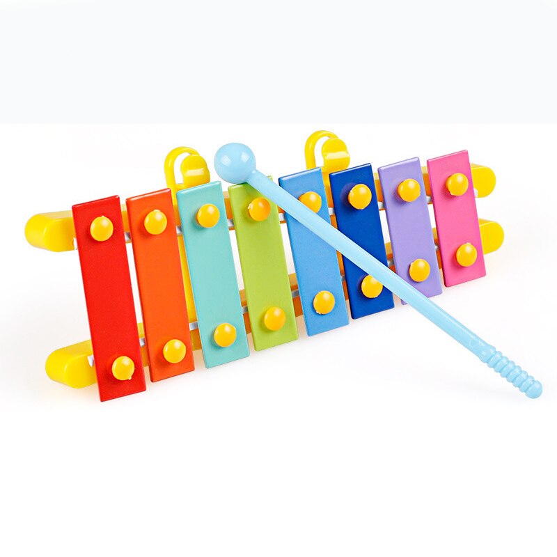 Sorteren, nesten, stapelen, bus speelgoed, geboorte, baby, educatieve sorteerders voor kinderen, ontwikkelingsspeelgoed, baby-muziekspeelgoed, klop op piano: 8 schalen piano