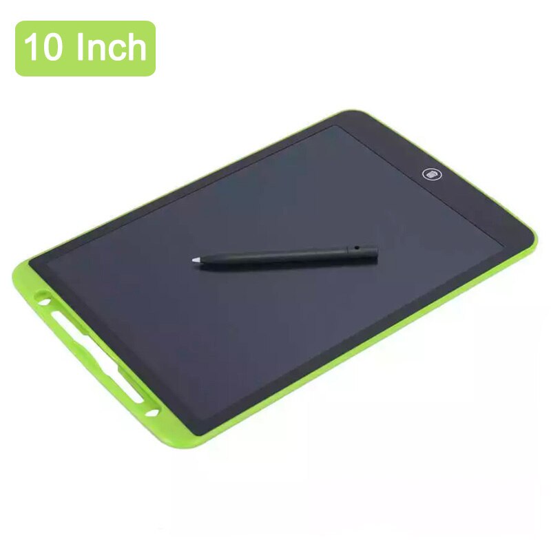 ZhiXiaoGuai 12 Inch LCD Writing Tablet Digital Drawing Board Handwriting Pads Children's Graffiti Drawing Board: 10 Inch Green