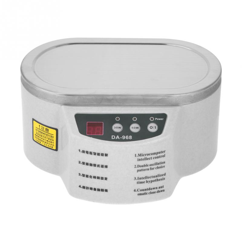 220v 600ml 30w/50w ultralydsrenser briller smykker laboratorium eksperiment rengøring tank maskine cn stik