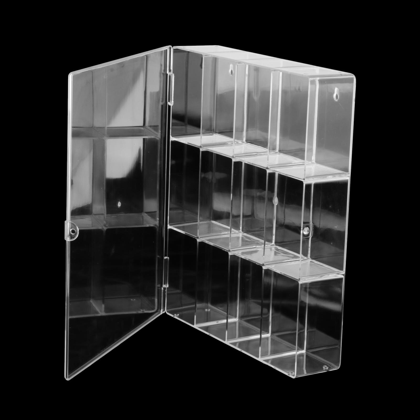 Acrylic Display Case Countertop Stand Showcase for Mini Figures Collectibles