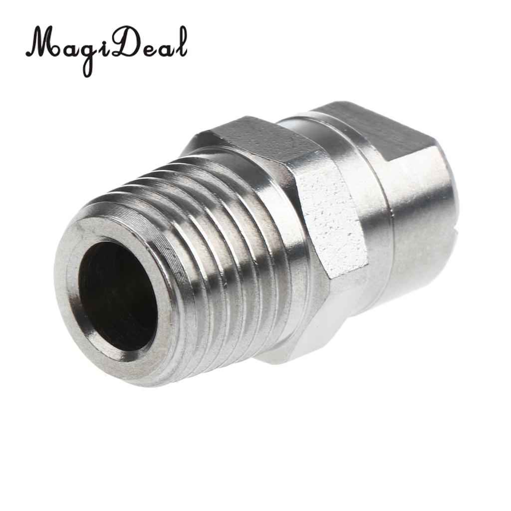 HU-SS6515 High Pressure Spray Nozzle Tip 1/4' Pressure Washer Accessories - Stainless Steel
