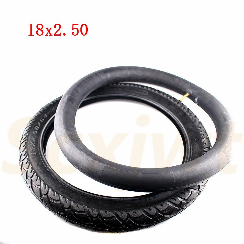 18x3.0,18x2.50,18x2.125 Multi-style 18 Inch Inner Tyre Outer Tyre Fits Many Gas Electric Scooters and E-Bike Wheels Tire: 18x2.50 set