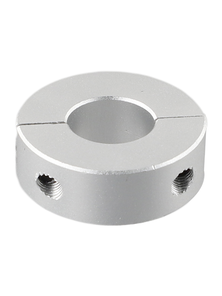 Klemmekrave dobbelt delt 13-30mm indvendig diameter akselkrave klemmetype aluminiumslegering faste ringe klemmekrave